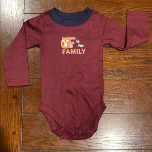 Boys Long Sleeve Onesie